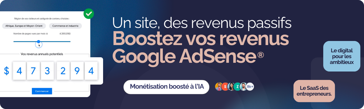 Youpi Blue® > Boostez vos revenus Google AdSense