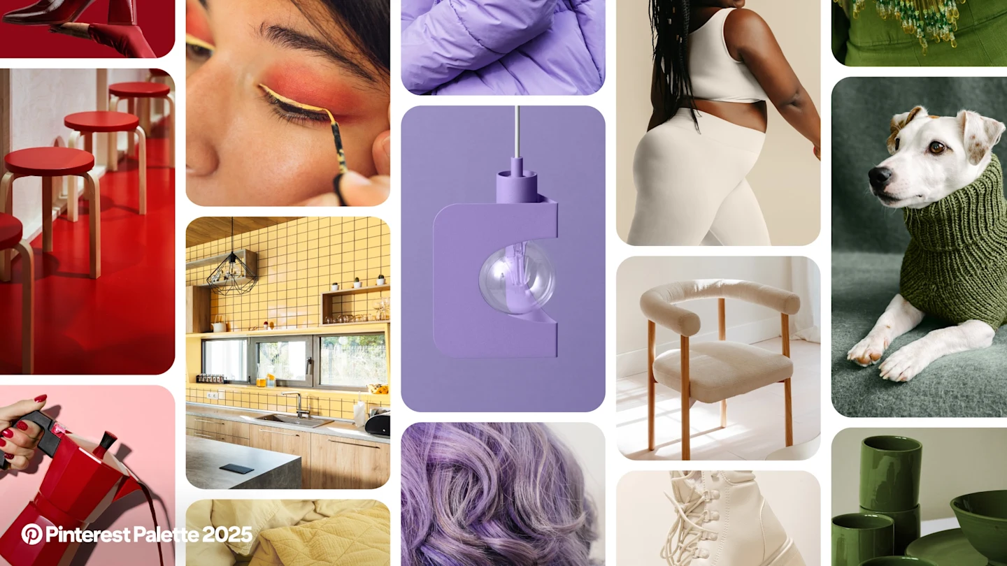 Pinterest Palette 2025 : la couleur au service de l’inspiration