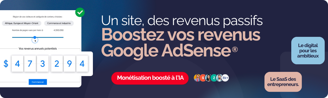 Youpi Blue® > Boostez vos revenus Google AdSense