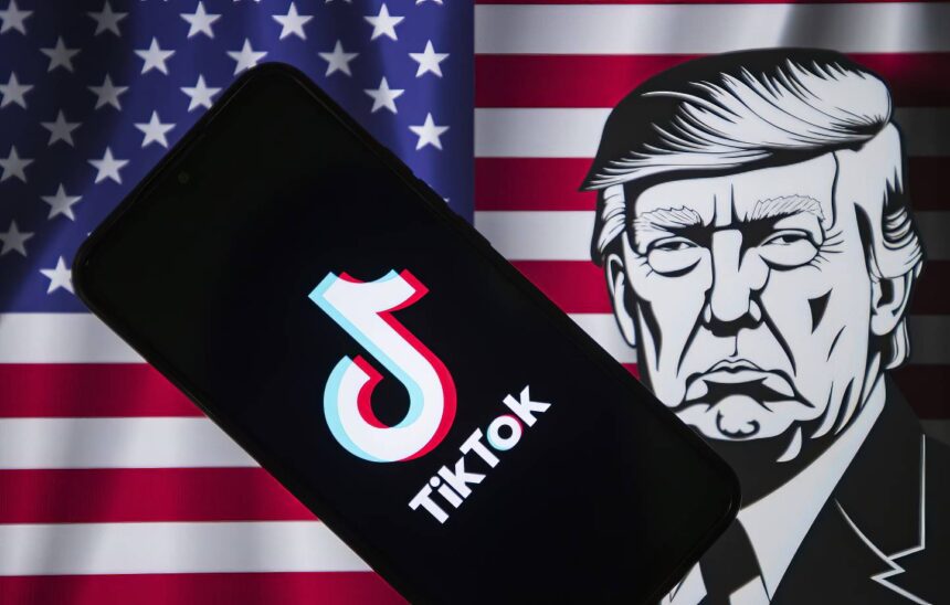 Tiktok aux usa trump en chevalier blanc